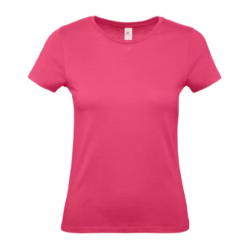 B&C #E150 WOMEN T-SHIRT (S, Fuchsia)