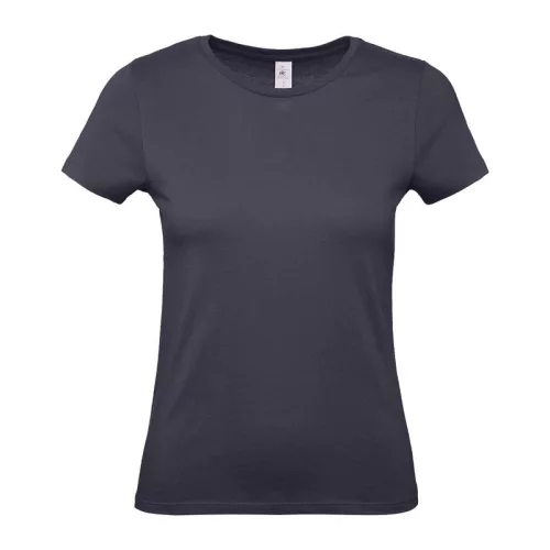 B&C #E150 WOMEN T-SHIRT (XS, Light Navy)