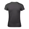 B&C #E150 WOMEN T-SHIRT (2XL, Urban Black)