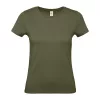 B&C #E150 WOMEN T-SHIRT (S, Urban Khaki)
