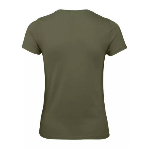 B&C #E150 WOMEN T-SHIRT (S, Urban Khaki)