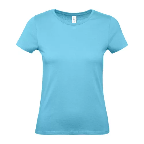 B&C #E150 WOMEN T-SHIRT (L, Turquoise)