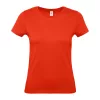B&C #E150 WOMEN T-SHIRT (M, Fire Red)