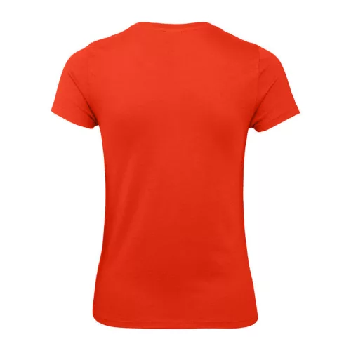 B&C #E150 WOMEN T-SHIRT (XL, Fire Red)