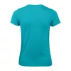B&C #E150 WOMEN T-SHIRT (L, Real Turquoise)