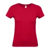 B&C #E150 WOMEN T-SHIRT (M, Deep Red)