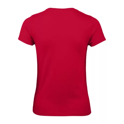B&C #E150 WOMEN T-SHIRT (M, Deep Red)