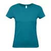 B&C #E150 WOMEN T-SHIRT (L, Diva Blue)