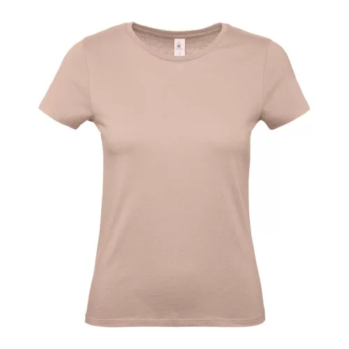 B&C #E150 WOMEN T-SHIRT (L, Millennial Pink)