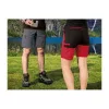 QUEBEC bermuda (L, Lotto Red-Black)