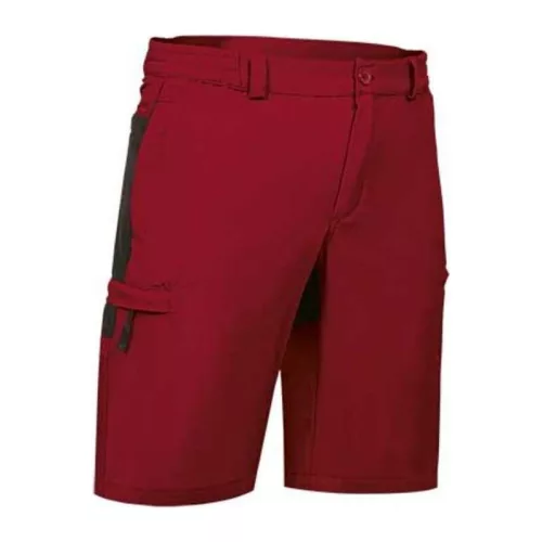 QUEBEC bermuda (L, Lotto Red-Black)