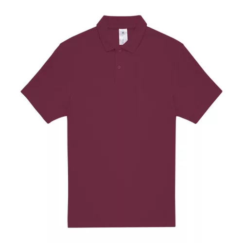ID.001 galléros póló (XL, Wine)