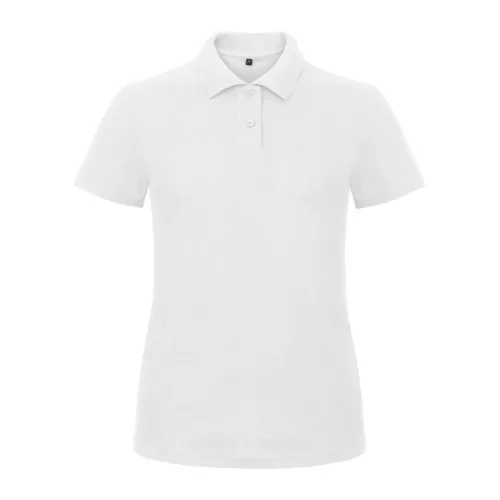 ID.001 női galléros póló (XL, White)