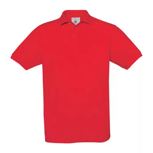 ID.001 női galléros póló (XS, Red)