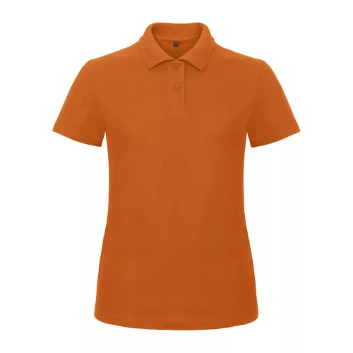 ID.001 női galléros póló (XL, Orange)