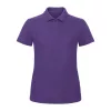ID.001 női galléros póló (2XL, Purple)
