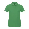 ID.001 női galléros póló (3XL, Kelly Green)