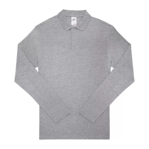 B&C ID.001 LSL (L, Heather Grey)