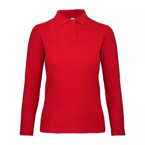 B&C ID.001 LSL /WOMEN (M, Red)