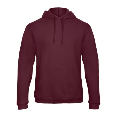 ID.203 50/50 HOODY (S, Burgundy)