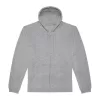 ID.205 50/50 HOODY ZIP (S, Heather Grey)
