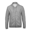 ID.205 50/50 HOODY ZIP (2XL, Heather Grey)