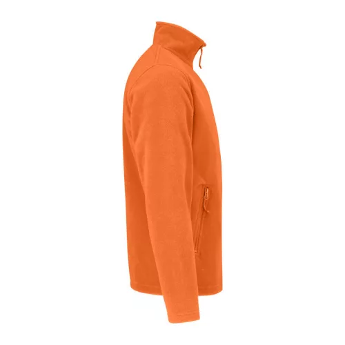FULL ZIP MICRO-FLEECE MEN (S, Pumpkin Orange)