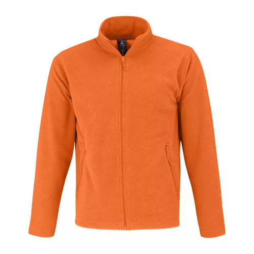 FULL ZIP MICRO-FLEECE MEN (XS, Pumpkin Orange)