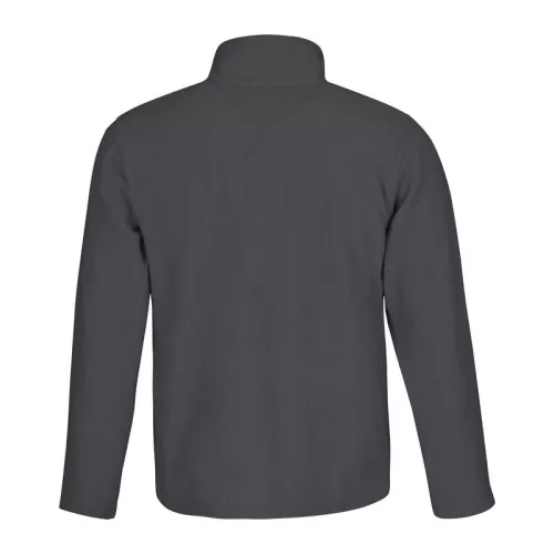 FULL ZIP MICRO-FLEECE MEN (3XL, Dark Grey)