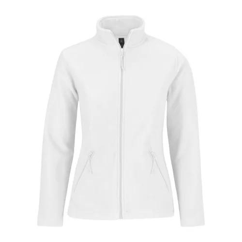 FULL ZIP MICRO-FLEECE WOMEN (S, White)