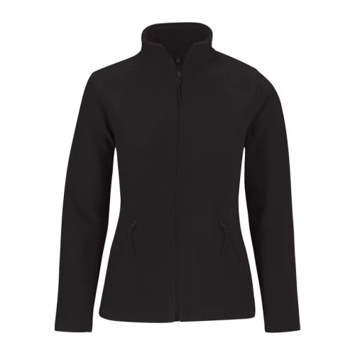 FULL ZIP MICRO-FLEECE WOMEN (2XL, Black)