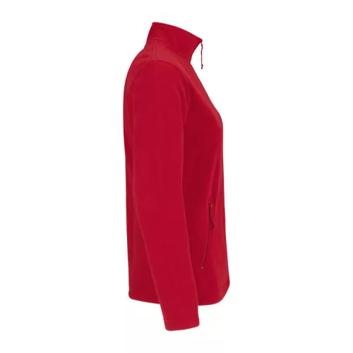 FULL ZIP MICRO-FLEECE WOMEN (S, Red)