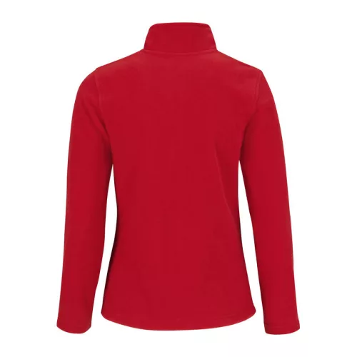 FULL ZIP MICRO-FLEECE WOMEN (2XL, Red)