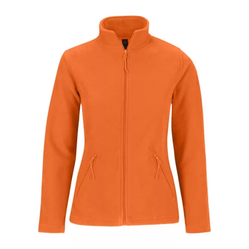 FULL ZIP MICRO-FLEECE WOMEN (S, Pumpkin Orange)