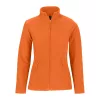 FULL ZIP MICRO-FLEECE WOMEN (XS, Pumpkin Orange)