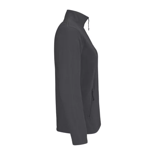 FULL ZIP MICRO-FLEECE WOMEN (2XL, Dark Grey)