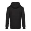 B&C KING ZIPPED HOOD (M, Black Pure)