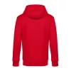 B&C KING ZIPPED HOOD (M, Piros)