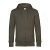 B&C KING ZIPPED HOOD (M, Khaki)