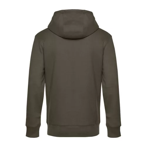 B&C KING ZIPPED HOOD (XS, Khaki)