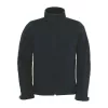 HOODED SOFTSHELL MEN (S, Black)