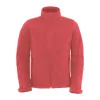 HOODED SOFTSHELL MEN (M, Red)