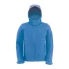 HOODED SOFTSHELL MEN (S, Azure)