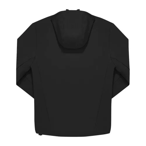 B&C Reset 3Lr Hooded Softshell (2XL, Black)