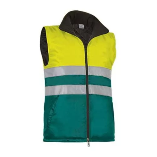 HIGHWAY mellény (M, Neon Yellow-Amazon Green)