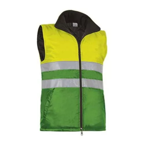 HIGHWAY mellény (XL, Neon Yellow-Apple Green)
