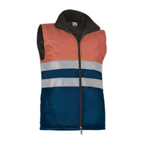 HIGHWAY mellény (S, Neon Orange-Orion Navy Blue)