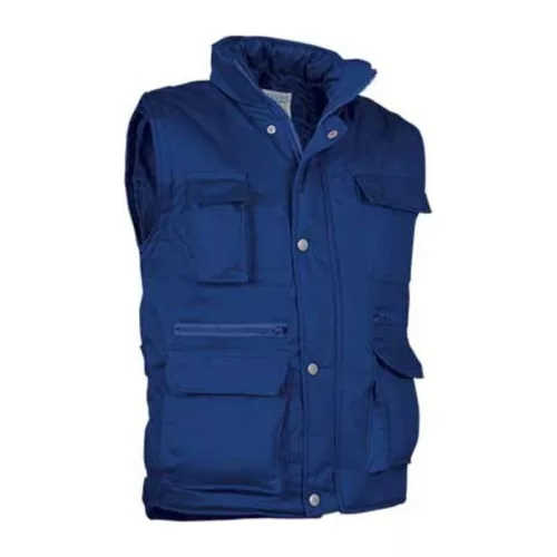 REPORTER mellény (XL, Bluish Blue)