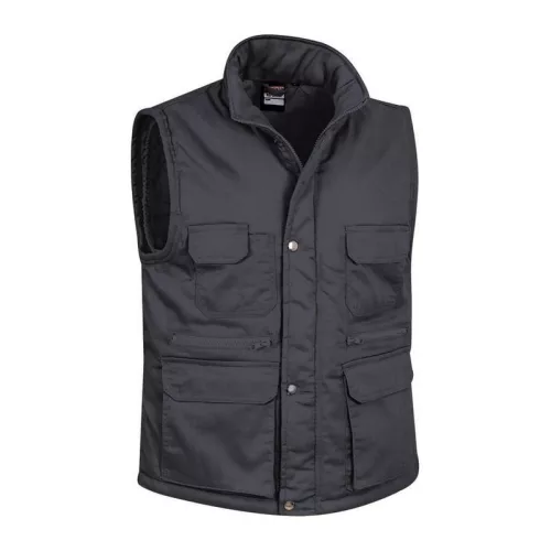 REPORTER mellény (XL, Charcoal Grey)