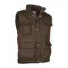 REPORTER mellény (2XL, Chocolate Brown)
